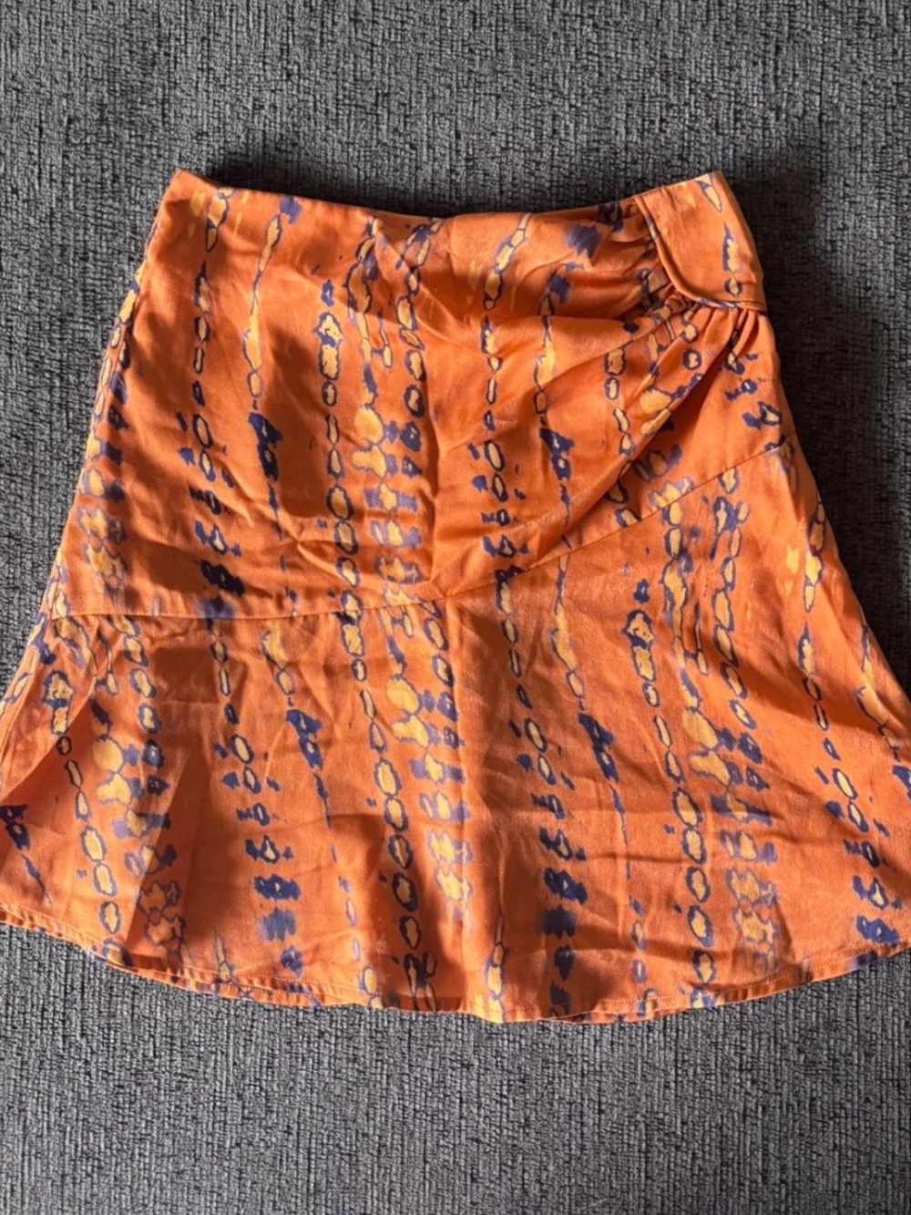 House of Harlow 1960 x REVOLVE Orange Printed Circle Skirt